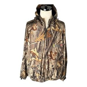Scent Blocker Plus Men's Hooded Hunting Hoodie Camo Jacket Men's Size 3XL